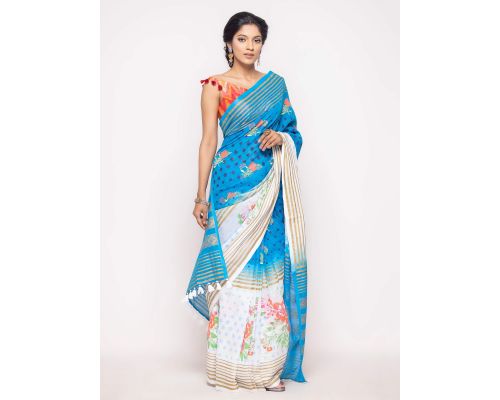 New Design Cotton Embroidery Three Piece